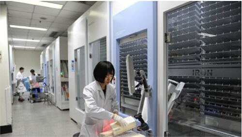 上海使用RFID管理门诊药房